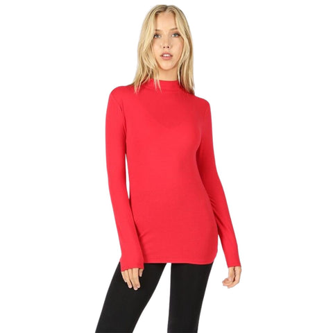 Zenana Womens Star Print Raglan Sleeve Round Neck Tee-Shirt