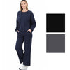 Zenana Womens Cotton Raglan Sleeve Pullover and Jogger Set