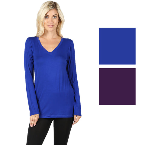 Zenana Womens Star Print Raglan Sleeve Round Neck Tee-Shirt