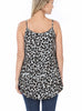Zenana Womens Leopard Print Reversible Front Back Cami