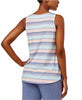 Alfani High-Low Pajama Tank Top (Island Stripe, XS)