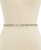 Steve Madden Women's Tie-Dyed Chain Belt, Blue Tie Dye