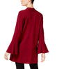 Alfani Womens Bell-Sleeve Cardigan (Malbec, X-Small)