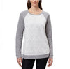 Adrienne Vittadini Women's Lace Bodice Pullover Long Sleeve Tee Shirt