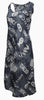 Aqua Beach Womens Rayon Fish Cover Up Dress
