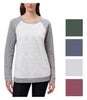 Adrienne Vittadini Women's Lace Bodice Pullover Long Sleeve Tee Shirt