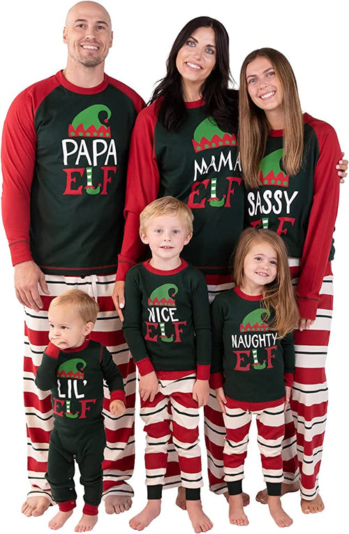 Lazy One Elf Family Holiday Pajama Collection