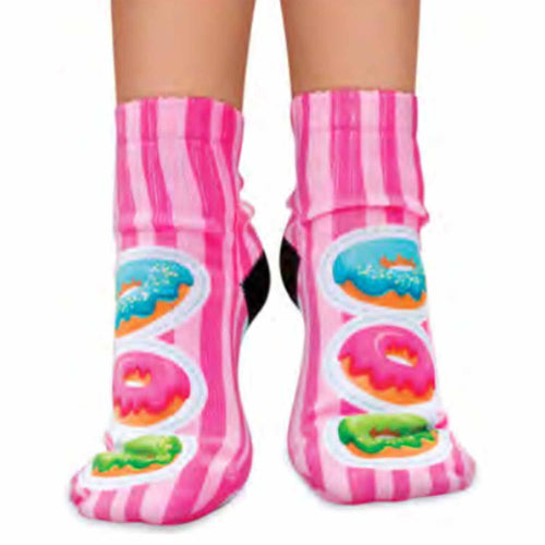 Sublime Designs Kids Fun Printed Ankle Socks Sweet Donut