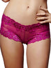 Montelle Intimates Women's Lace Cheeky Boyshort Panty