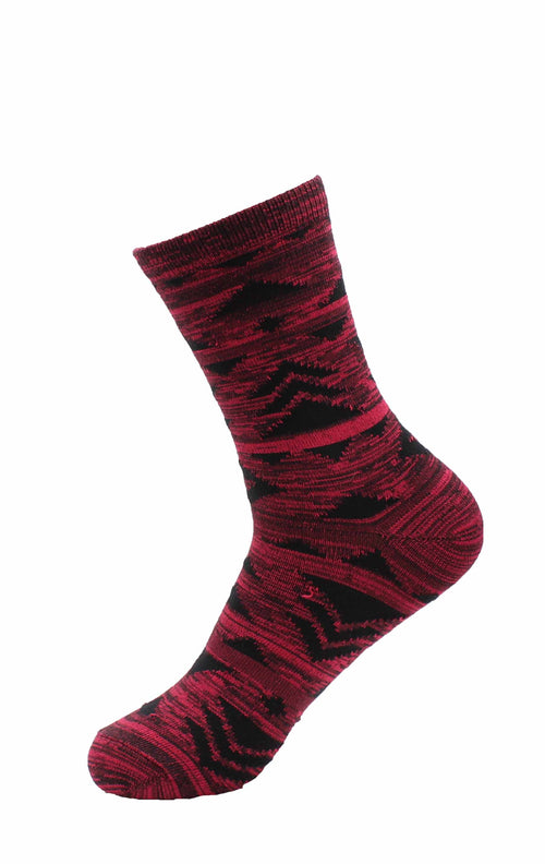 K. Bell Womens Socks Tribal Geometry Crew Socks