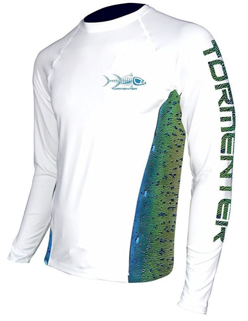 Tormenter Men's "Side To" Long Sleeve SPF-50 Fast Drying Performance Shirt