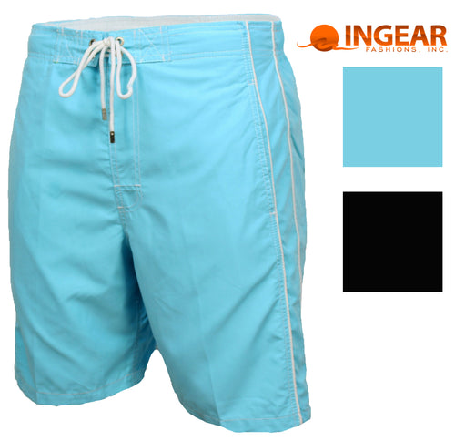 Ingear Mens Basic Swim Trunk Shorts, Ocean XX-Large