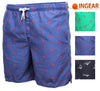 Ingear Mens Luxury Printed Drawstring Swim Short