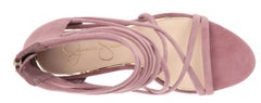 Jessica Simpson Women's Harmoni Heeled Sandal (5.5M, Mauve Taupe)