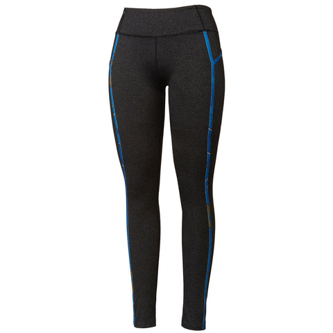 Realtree by Colosseum Womens Mirage Black Camo Active Leggings