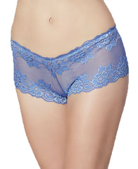 Montelle Intimates Women's Lace Cheeky Boyshort Panty
