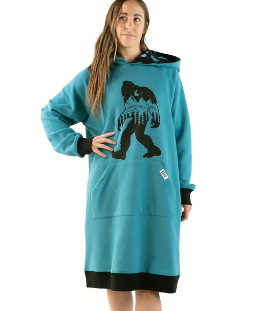 Lazy One Bigfoot Sasquatch Scene Family Pajama Collection