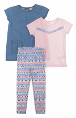 Toddler Girls 3 Piece Matching Outfit