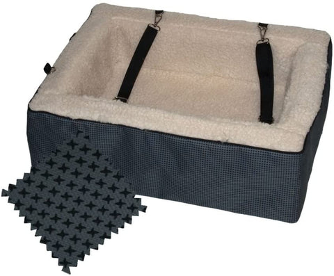 Pet Gear Full Length Tri-Fold Ramp (Grey/Black)