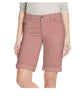 Buffalo David Bitton Womens Cuffed Bermuda Shorts