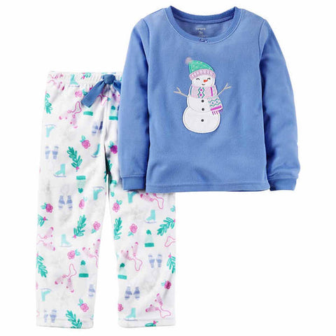 Girls 2 Piece Pajamas Shirt and Pant Sleepwear