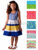 Jona Michelle Girls Sleeveless Patterened Casual Spring/Summer Playwear Dresses-943614