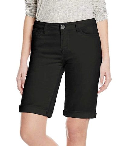 Buffalo David Bitton Womens Cuffed Bermuda Shorts