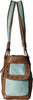 Womens Calico Kate Conceal & Carry Satchel Tote Bag (Brown)