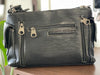 Handbag, Conceal Carry Purse, Black with Fringe