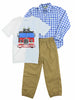 Boys 3 Piece Matching Casual Outfit Set