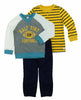 Boys 3 Piece Matching Casual Outfit Set