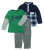 Boys 3 Piece Matching Casual Outfit Set