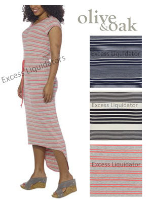 Olive & Oak Women's High Low Dress, X-Large