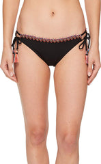 BECCA by Rebecca Virtue Mardi Gras Tie Side Bikini Bottom