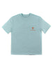 Aquaflauge Mens Quick Dry Short Sleeve Fishing Pocket T-Shirt, Moisture Wicking