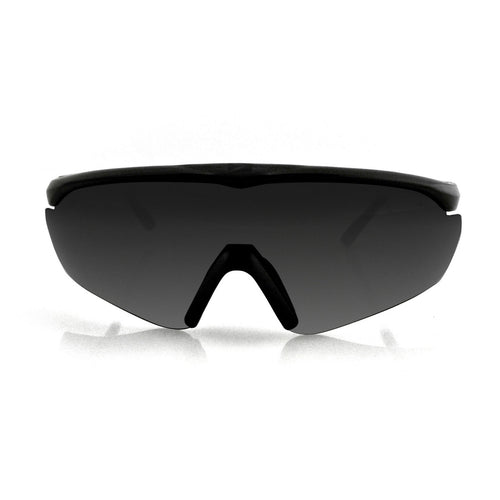 Bobster Delta Ballistics Matte Black Sunglasses with 2 Interchangeable Lens