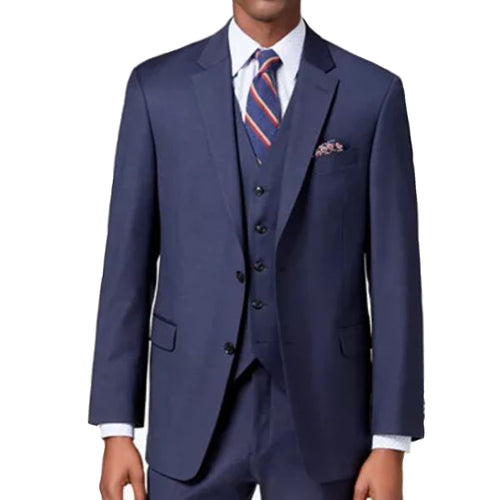 Men's Modern-Fit TH Flex Stretch Suit Jacket, Navy, 38 Regular