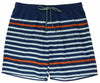 Boston Traders Men's UPF 50+ Short Volley Swim Trunks Swimsuit