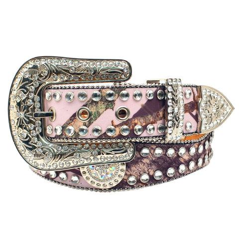 Womens Vintage Style Snap Closure Leather Bracelet