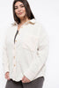 By The River Womens Button Up Corduroy Jacket