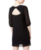 BCX Juniors' Cutout-Back Necklace Shift Dress