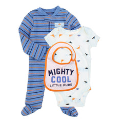 Little Boys 3 Piece Cotton Set