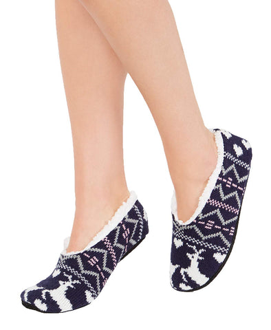 Charter Club Womens Slipper Socks with Gripper