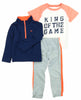 Boys 3 Piece Matching Casual Outfit Set