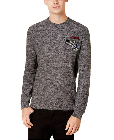 Club Room Mens V-Neck Cotton Sweater ( Maraschino,XL)