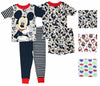 Boys 4 Piece Mix and Match Character Pajama Set, 24 Mos